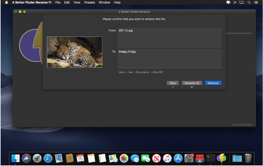 A Better Finder Rename