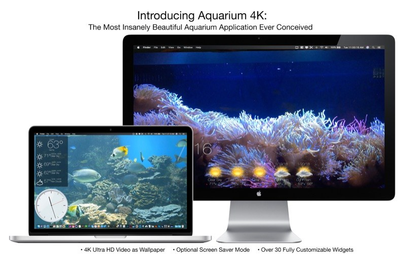 Aquarium 4K - Live Wallpaper 